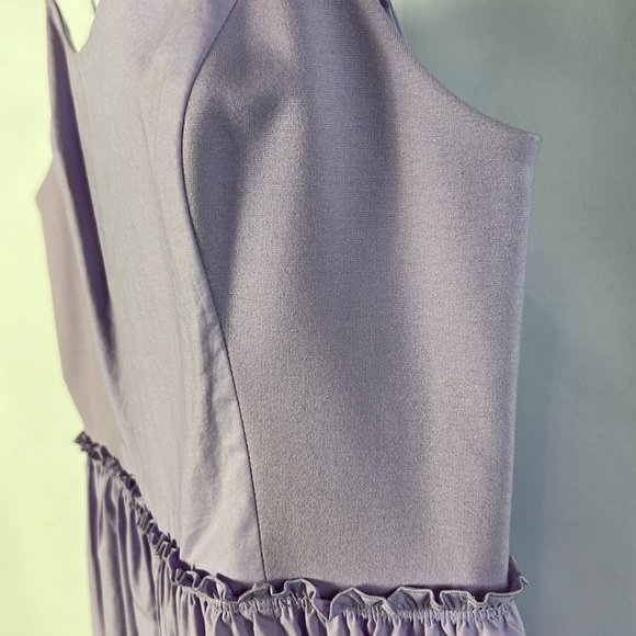 Aritzia Wilfred lavender mini dress - Picture 9 of 14